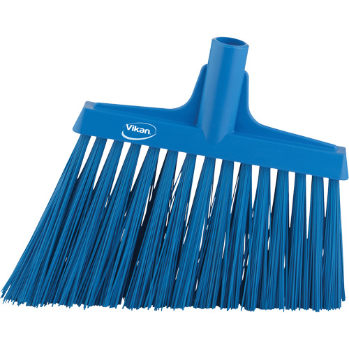 T&ecirc;te de balai oblique, Crins Extra-ferme, 12", Polyester, Bleu Nassau Supply