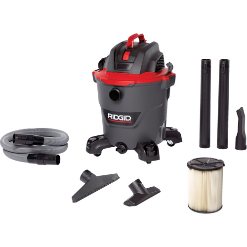 Aspirateur industriel NXT, Secs-humides, 5 CV, 12 gal. US (45,4 litres) Nassau Supply