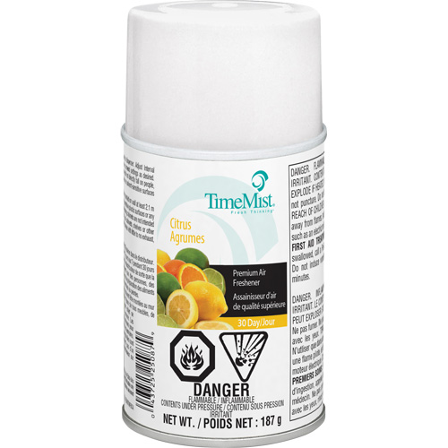 TimeMist&reg; Industrial Strength Air Freshener, Citrus, Aerosol Can/Cartridge Nassau Supply