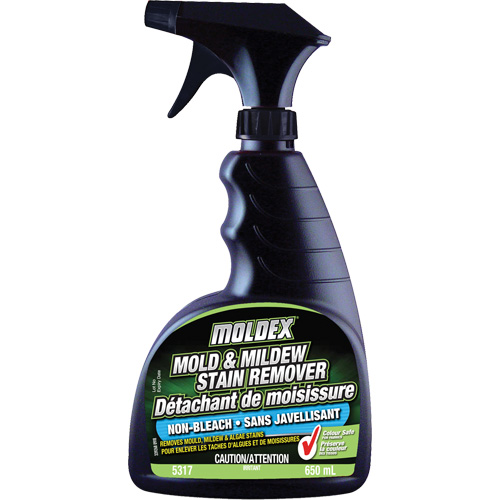 Non-Bleach Mold & Mildew Stain Remover, 650 ml, Trigger Bottle Nassau Supply