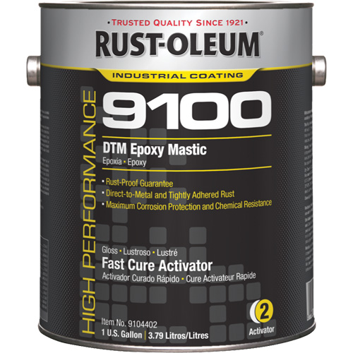 Activateur pour s&eacute;chage rapide pour mastic &eacute;poxy DTM du syst&egrave;me 9100, Gallon Nassau Supply
