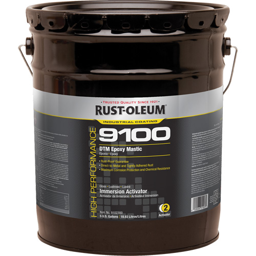 Activateur pour immersion pour mastic &eacute;poxy DTM du syst&egrave;me 9100, 5 gal., Seau Nassau Supply