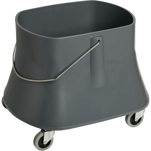 Champ Mop Bucket, 10 US Gal. (40 qt.) Capacity, Grey Nassau Supply