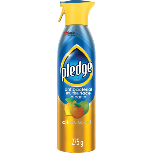 Pledge&reg; Multi Surface Cleaner & Disinfectant, 275 ml, Aerosol Can Nassau Supply