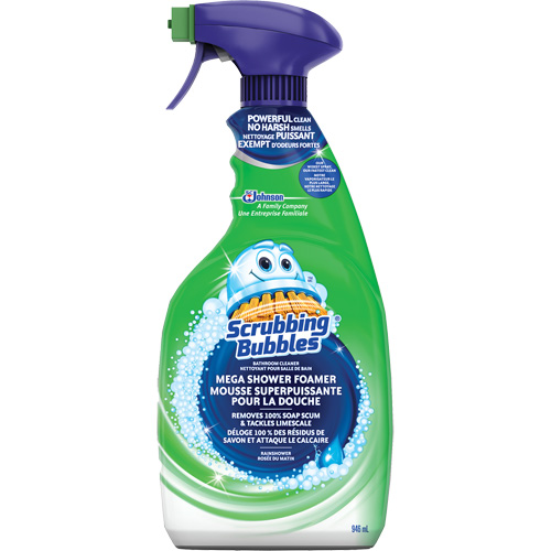 Nettoyant pour salle de bain Scrubbing Bubbles Mega Shower Foamer, 946 ml, Bouteille &agrave; g&acirc;chette Nassau Supply