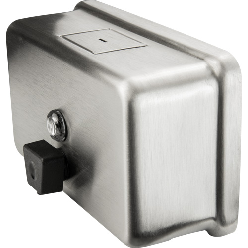 Horizontal Soap Dispenser, Push, 1200 ml Capacity, Bulk Format Nassau Supply