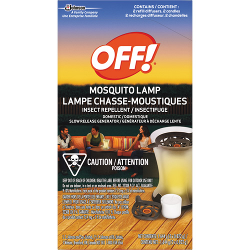 Recharge pour lampe chasse-moustiques Off! PowerPad, Sans DEET, Recharge,  Nassau Supply