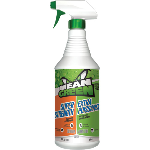 Nettoyant polyvalent extra puissant Mean Green, 946 ml, Bouteille &agrave; g&acirc;chette Nassau Supply