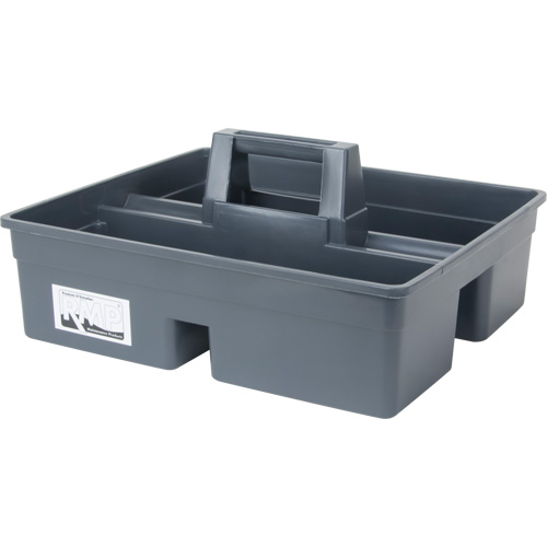 Tool Caddy, 6.75" x 11.75" x 4", Grey Nassau Supply
