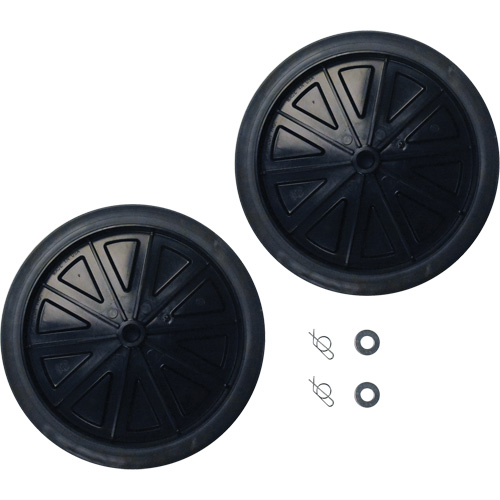 Replacement Wheel Kit for Receptacle Dolly Nassau Supply