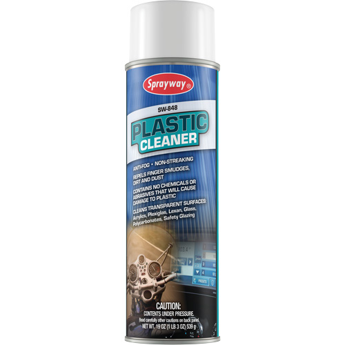 Plastic Cleaner, 19 fl. oz., Aerosol Can Nassau Supply