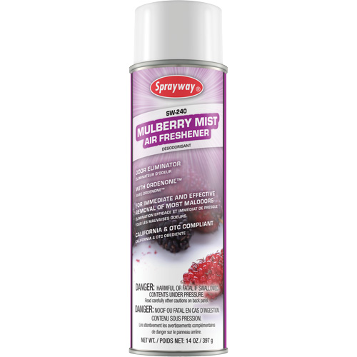 D&eacute;sodorisant, Agrumes et mûres, Canette a&eacute;rosol Nassau Supply