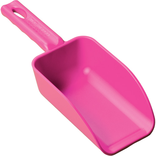 Mini Hand Scoop, Plastic, Pink, 16 oz. Nassau Supply