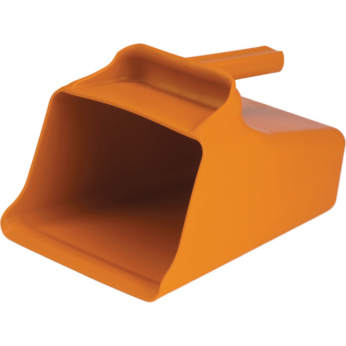 Mega Scoop, Plastic, Orange, 128 oz. Nassau Supply