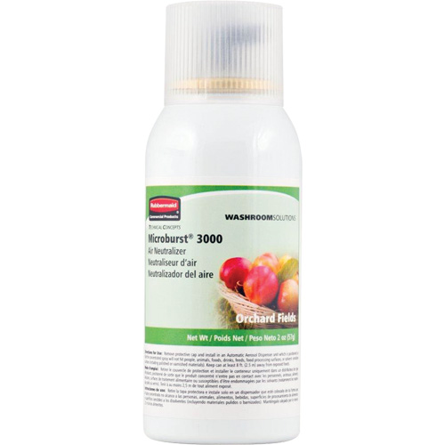 Neutraliseur d'air Microburst 3000, Vergers de pommes, Cartouche Nassau Supply