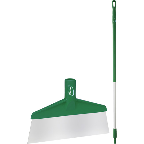 Floor Scraper with Handle, Green, 9-3/5" W x 55-9/10" L Nassau Supply