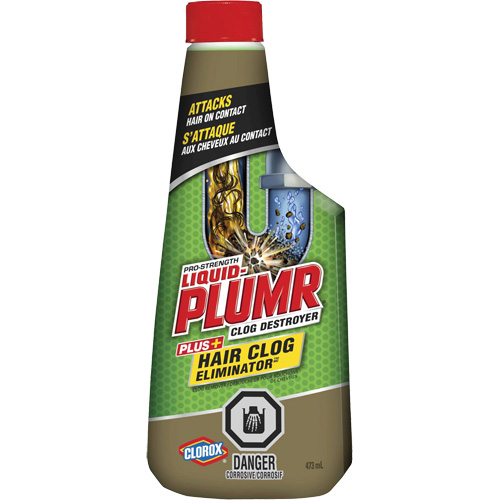 Produit d&eacute;bouchant pour bouchons de cheveux Liquid-Plumr Nassau Supply