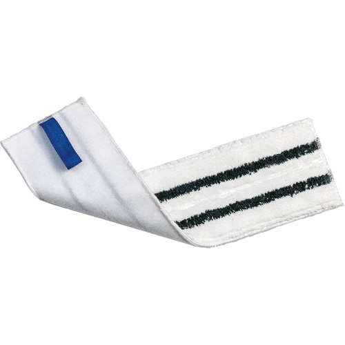 Tampon vadrouille &agrave; laver, R&eacute;cureur, Microfibre, 4-1/2" x 18" Nassau Supply