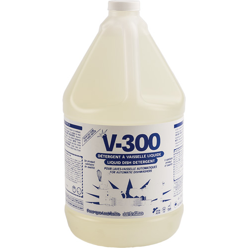 D&eacute;tergent &agrave; vaisselle pour eau dure, pour lave-vaisselle automatique, Liquide, 4 L Nassau Supply