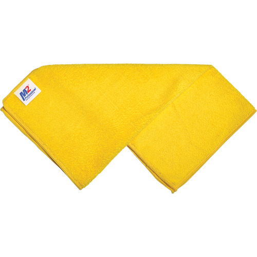 Cleaning Cloth, Microfibre, Yellow Nassau Supply