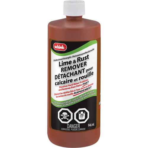 Whink&reg; Lime & Rust Remover, 946 ml, Bottle Nassau Supply