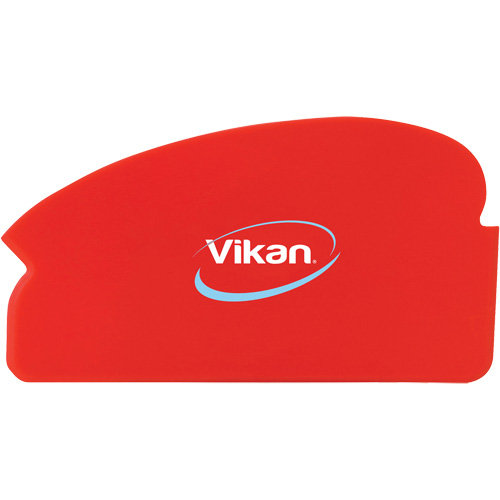 Flexible Hand Scraper, Red, 6-1/2" W x 3-3/4" L Nassau Supply