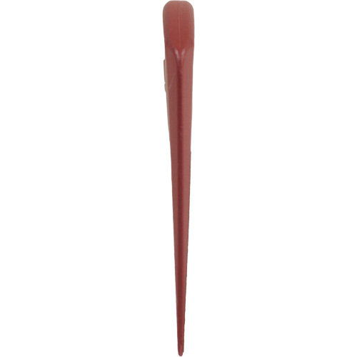 Mini grattoir de paillasse perceptible par d&eacute;tecteur de m&eacute;tal, Rouge, 5-1/4" la x 3-2/5" lo Nassau Supply