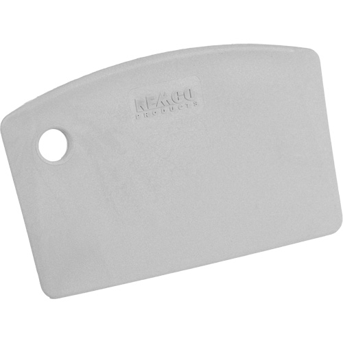 Mini grattoir de paillasse perceptible par d&eacute;tecteur de m&eacute;tal, Gris, 5-1/4" la x 3-2/5" lo Nassau Supply