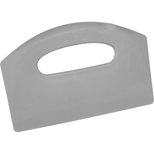 Grattoir de paillasse perceptible par d&eacute;tecteur de m&eacute;tal, Gris, 8-1/2" la x 5-1/4" lo Nassau Supply