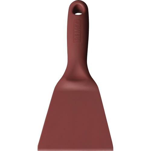 Grattoir perceptible par d&eacute;tecteur de m&eacute;tal, Rouge, 3" la x 8" lo Nassau Supply