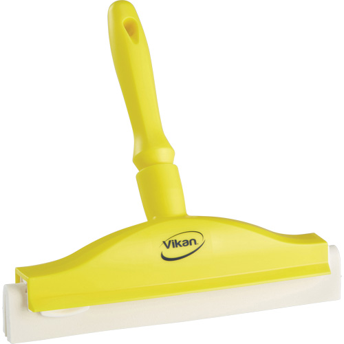 Raclette de paillasse avec lame en mousse, 10", Jaune Nassau Supply