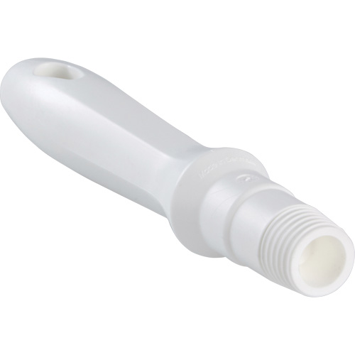 Mini manche, Brosse/Support &agrave; tampon/Grattoir/Raclette, Blanc, Standard, 6-1/4" lo Nassau Supply
