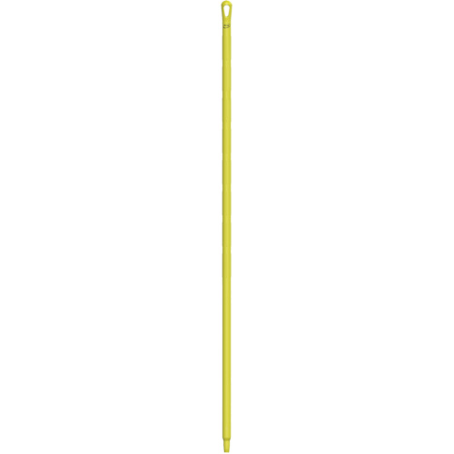 Manche ultra hygi&eacute;nique, Balai/Brosse/Support &agrave; tampon/Grattoir/Raclette, Jaune, Ergonomique, 67" lo Nassau Supply