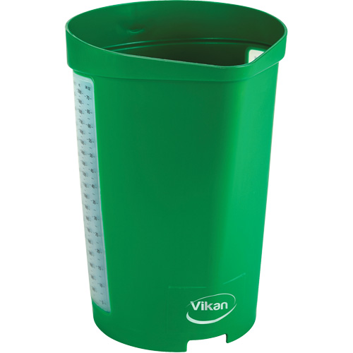 Measuring Jug, Plastic, Green, 65 oz. Nassau Supply