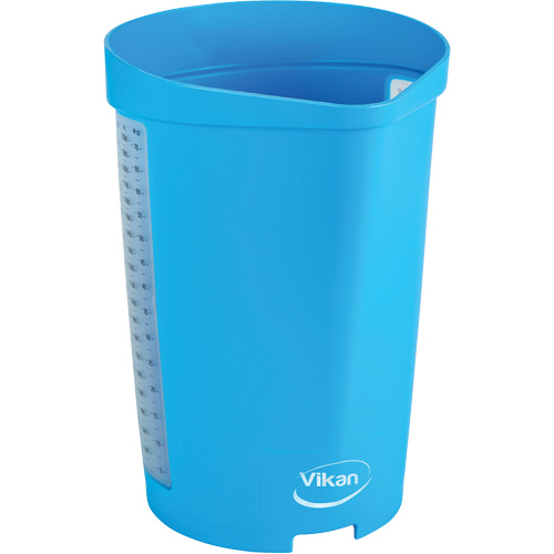 Measuring Jug, Plastic, Blue, 65 oz. Nassau Supply