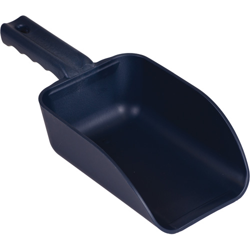 Pelle &agrave; main perceptible par d&eacute;tecteur de m&eacute;tal, Plastique, Bleu, 32 oz Nassau Supply