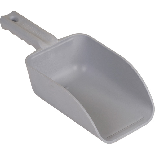 Metal Detectable Hand Scoop, Plastic, Grey, 32 oz. Nassau Supply