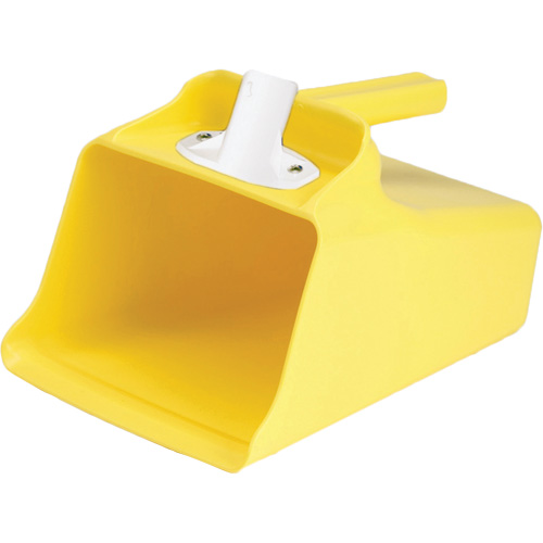 Mega Dipper Scoop, Plastic, Yellow, 128 oz. Nassau Supply