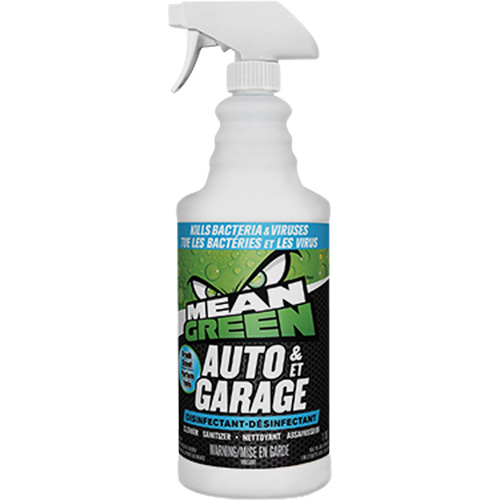 Mean Green&reg; Auto & Garage Disinfectant, 1.18 L, Trigger Bottle Nassau Supply