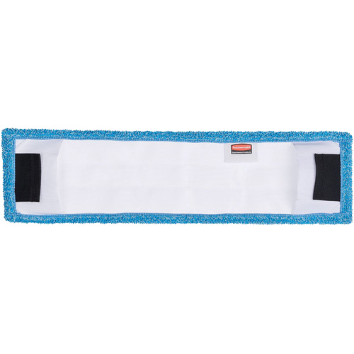 Tampon de vadrouille &agrave; t&ecirc;te plate adaptable, Finition, Microfibre, 5-1/2" x 19-1/2" Nassau Supply