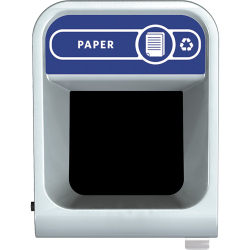 Conteneur pour d&eacute;chets de papier Configure, Vrac/Bord de rue/De bureau, Acier, 45 gal. US Nassau Supply