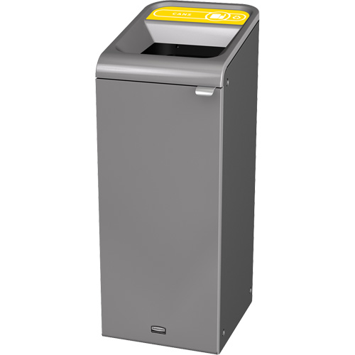 Configure Can Waste Container, Bulk/Curbside/Deskside, Steel, 15 US gal. Nassau Supply