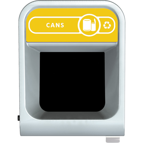 Configure Can Waste Container, Bulk/Curbside/Deskside, Steel, 15 US gal. Nassau Supply