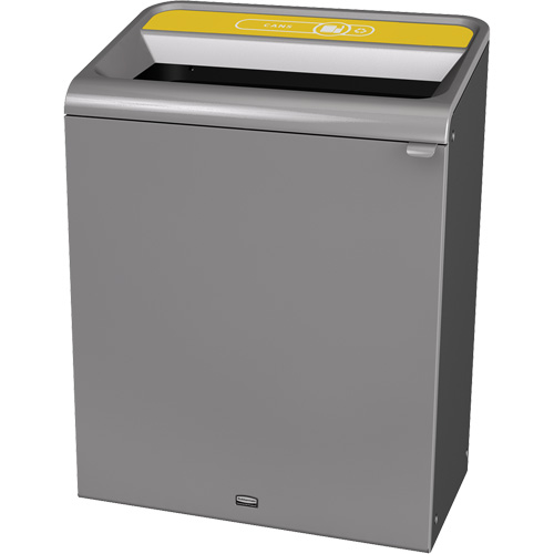 Conteneur pour d&eacute;chets de bidon Configure, Vrac/Bord de rue/De bureau, Acier, 45 gal. US Nassau Supply