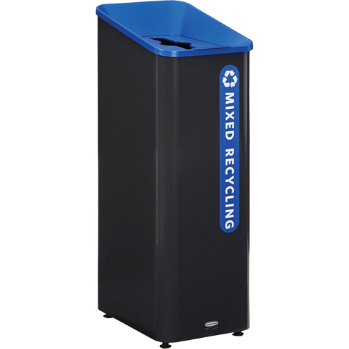 Bac de recyclage mixte Sustain, Vrac, Plastique, 15 gal. US Nassau Supply