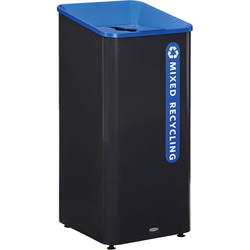 Bac de recyclage mixte Sustain, Vrac, Plastique, 23 gal. US Nassau Supply