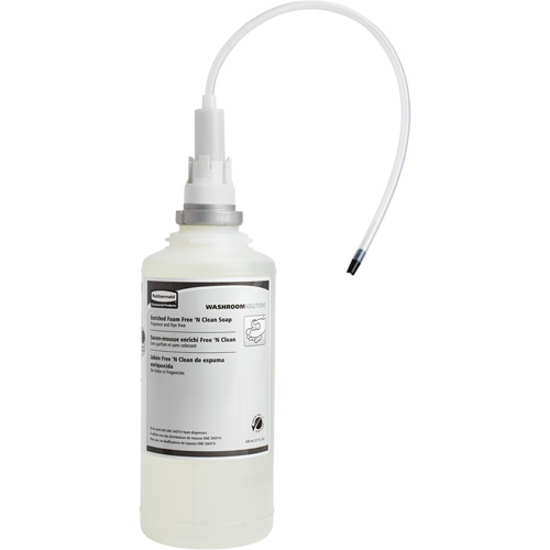 OneShot&reg; Dye & Fragrance Free Hand Soap Refill, Foam, 1600 ml, Unscented Nassau Supply