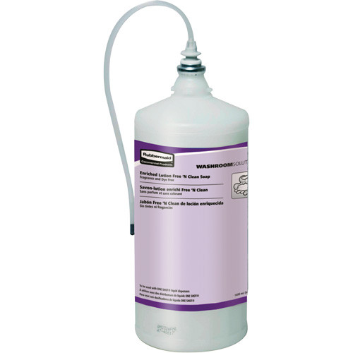 OneShot&reg; Dye & Fragrance Free Lotion Hand Soap Refill, Cream, 1600 ml, Unscented Nassau Supply