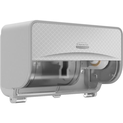 Distributeur de papier hygi&eacute;nique horizontal en rouleaux standards Icon, Multiple Capacit&eacute; du rouleau Nassau Supply