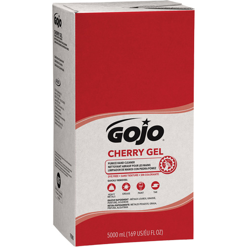 Nettoyant &agrave; mains pour distributeur Pro TDX, Gel/Pierre ponce, 5000 ml, Recharge, Cerise Nassau Supply